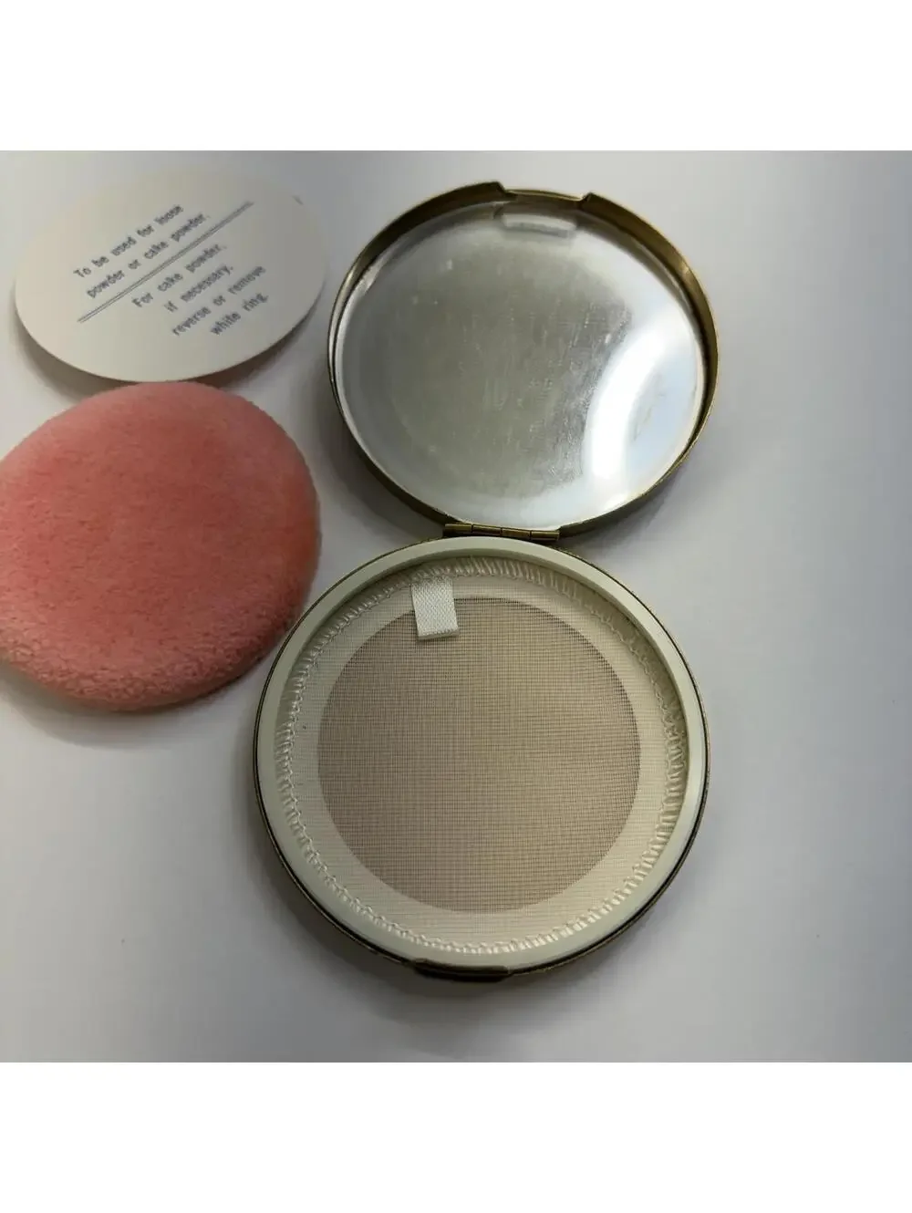 Limoges makeup compact vintage